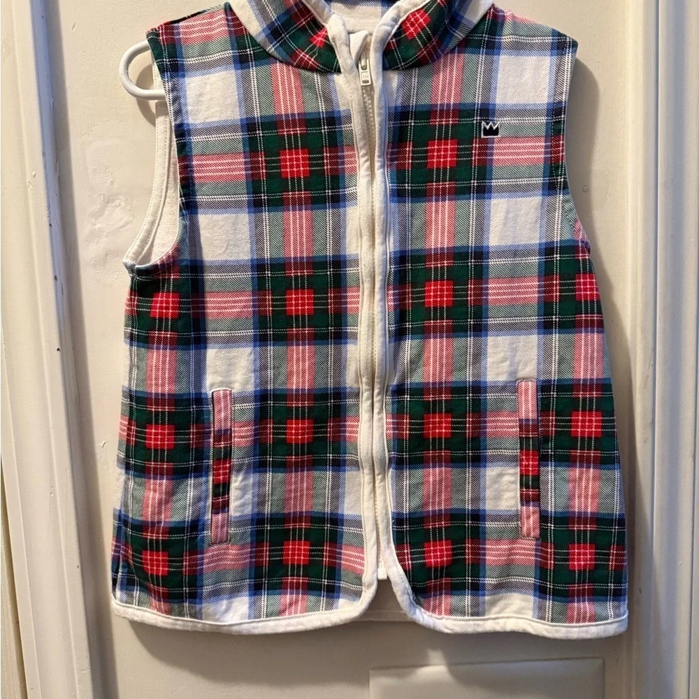 Crown & Ivy Plaid Vest